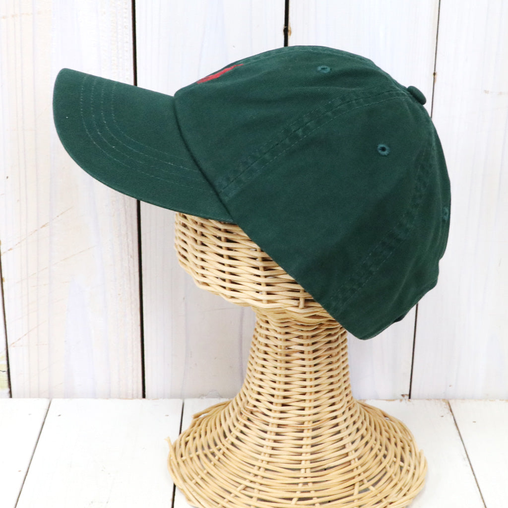POLO RALPH LAUREN『コットン チノ ベースボール キャップ』(COLLEGE GREEN)