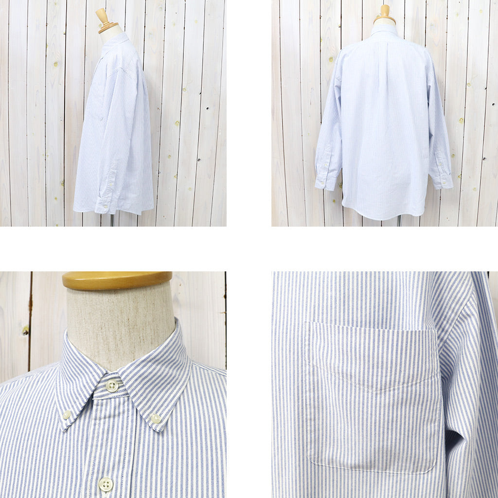 POLO RALPH LAUREN『ビッグ オックスフォードシャツ』(BLUE/WHITE)