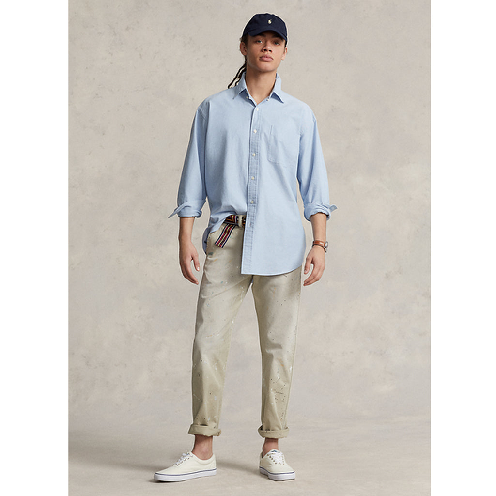 POLO RALPH LAUREN『ビッグ オックスフォードシャツ』(BLUE)