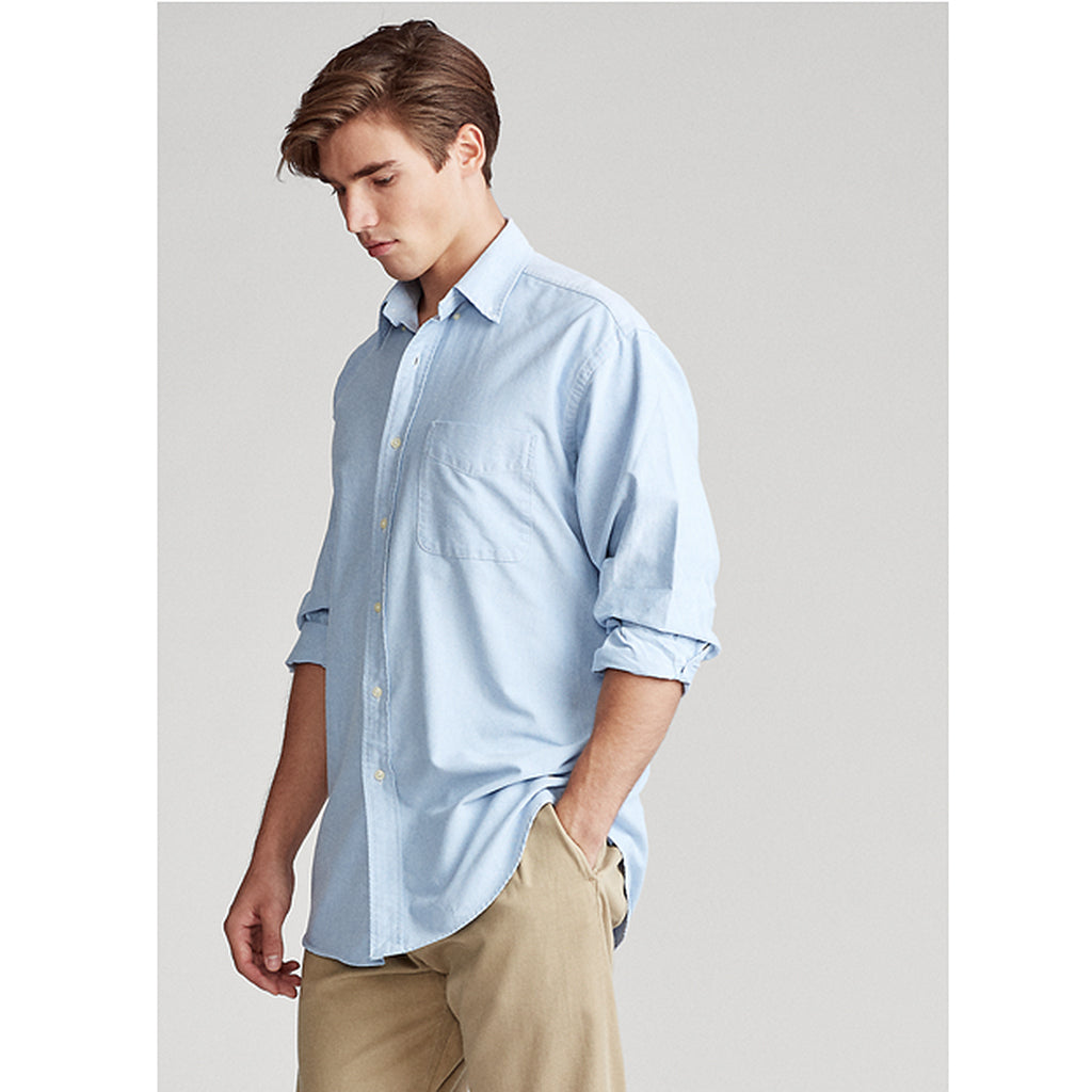 POLO RALPH LAUREN『ビッグ オックスフォードシャツ』(BLUE)