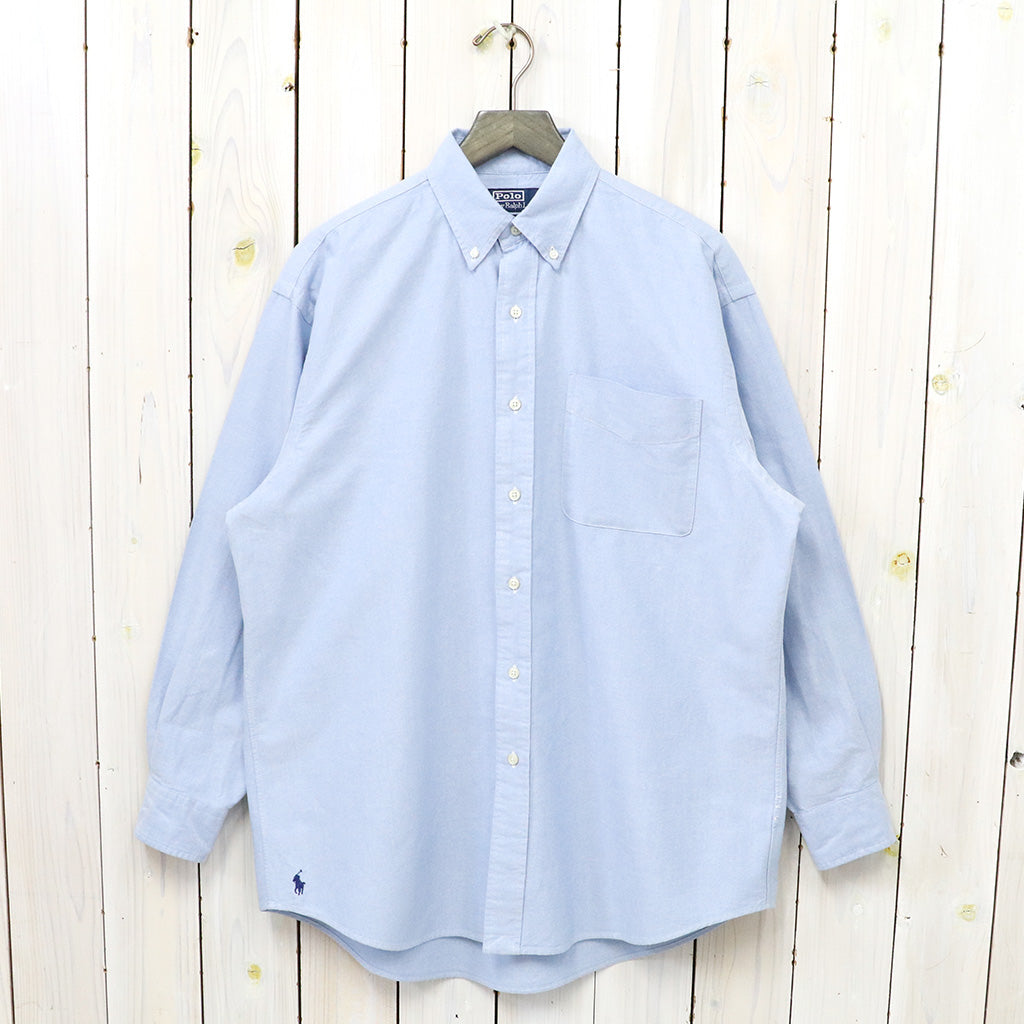 POLO RALPH LAUREN『ビッグ オックスフォードシャツ』(BLUE)