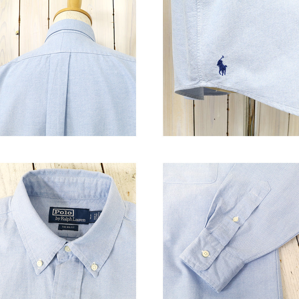 POLO RALPH LAUREN『ビッグ オックスフォードシャツ』(BLUE)