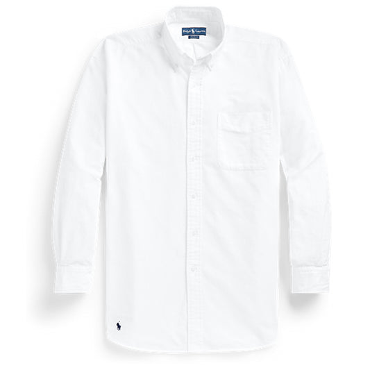 POLO RALPH LAUREN『ビッグ オックスフォードシャツ』(WHITE)(WOV16820343)
