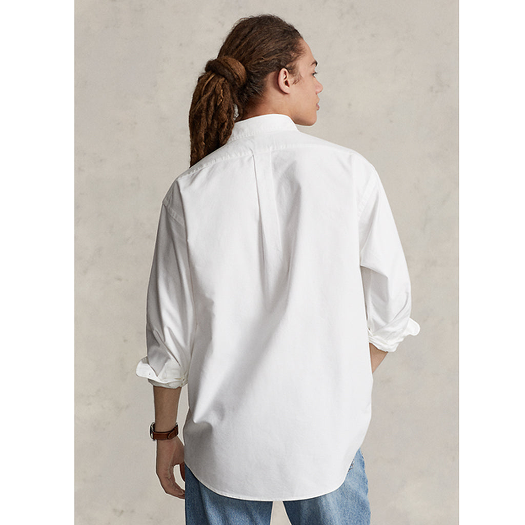 POLO RALPH LAUREN『ビッグ オックスフォードシャツ』(WHITE)(WOV16820343)