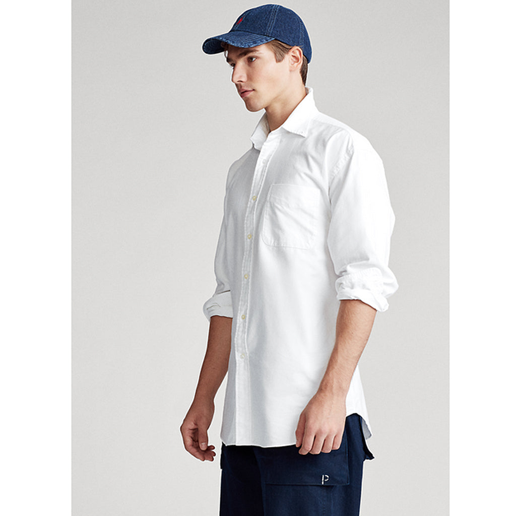 POLO RALPH LAUREN『ビッグ オックスフォードシャツ』(WHITE)(WOV16820343)