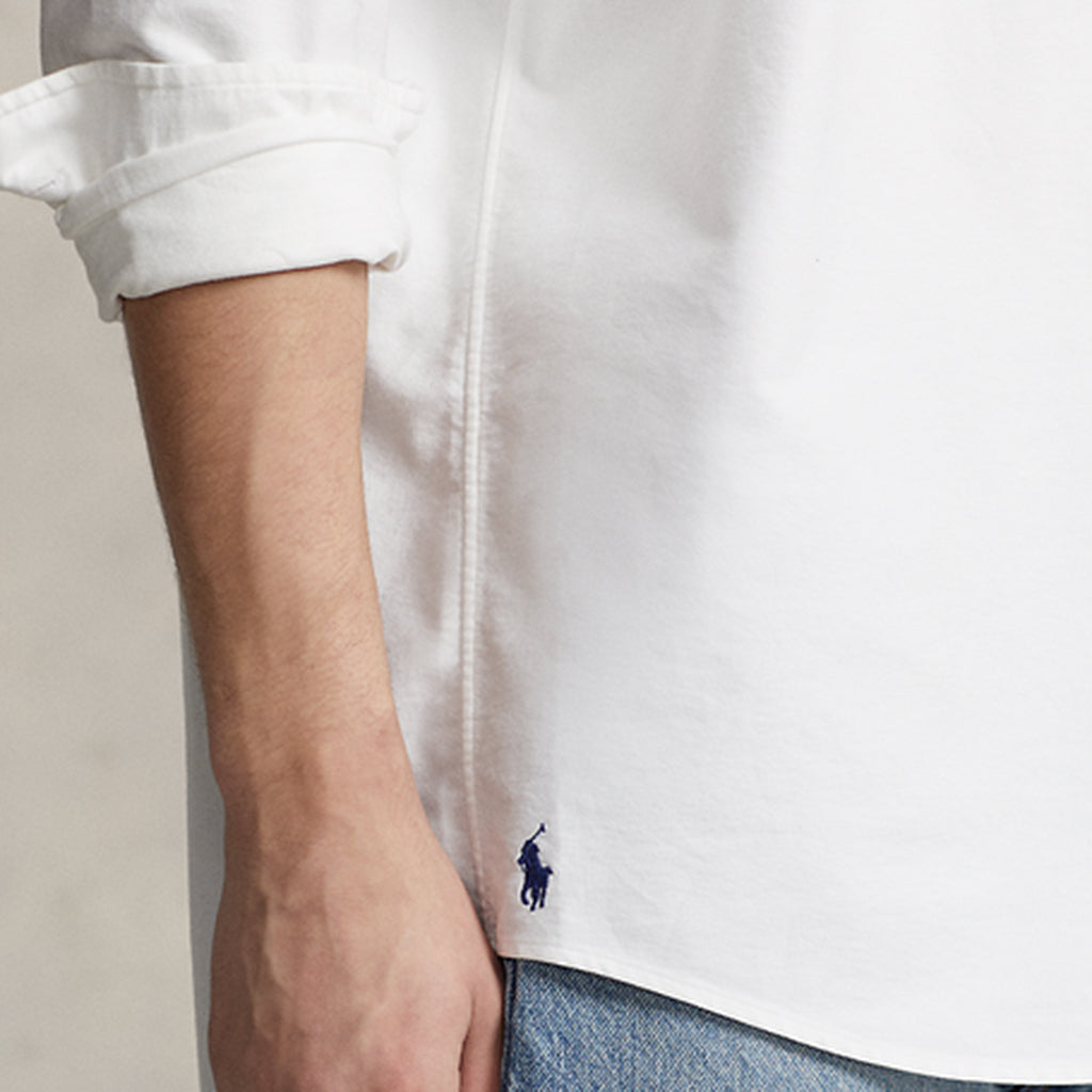 POLO RALPH LAUREN『ビッグ オックスフォードシャツ』(WHITE)(WOV16820343)