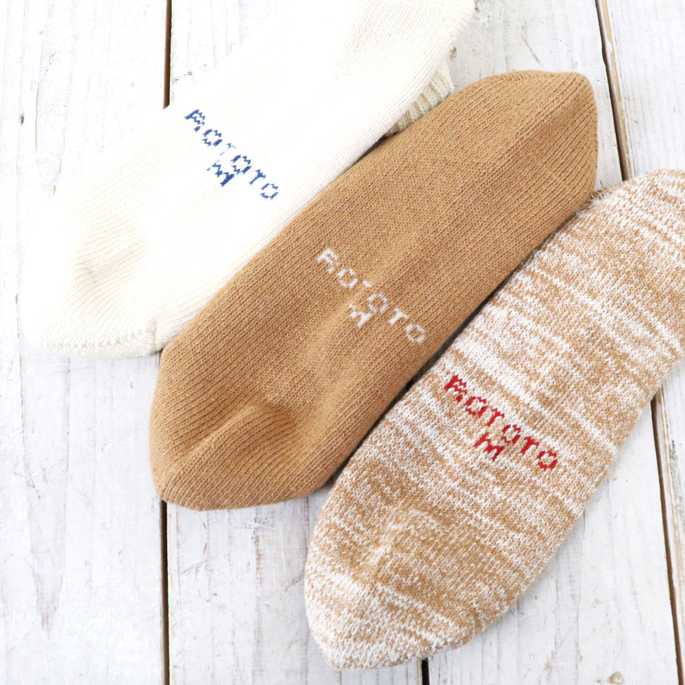 ROTOTO『ORGANIC DAILY 3 PACK ANKLE SOCKS』