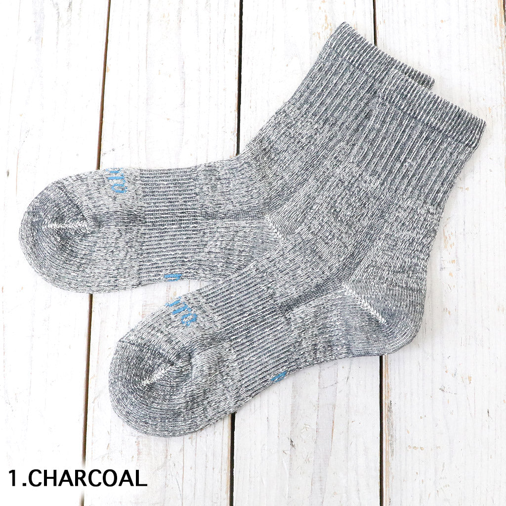 ROTOTO『DOUBLE FACE MID SOCKS “ORGANIC COTTON”』