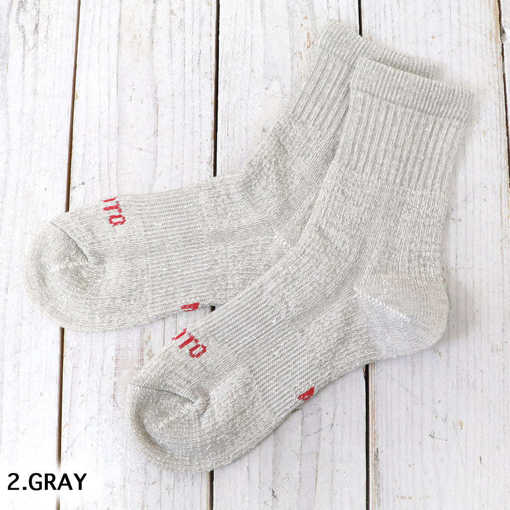 ROTOTO『DOUBLE FACE MID SOCKS “ORGANIC COTTON”』