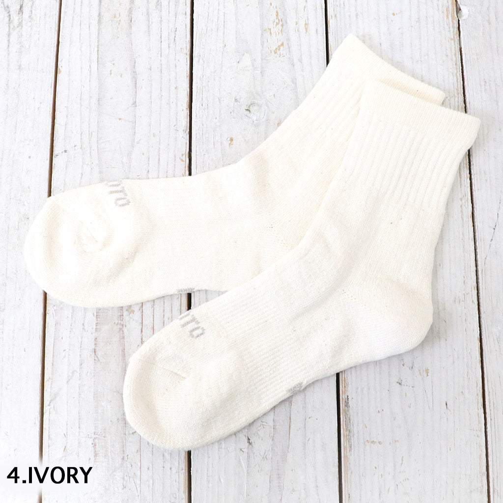ROTOTO『DOUBLE FACE MID SOCKS “ORGANIC COTTON”』