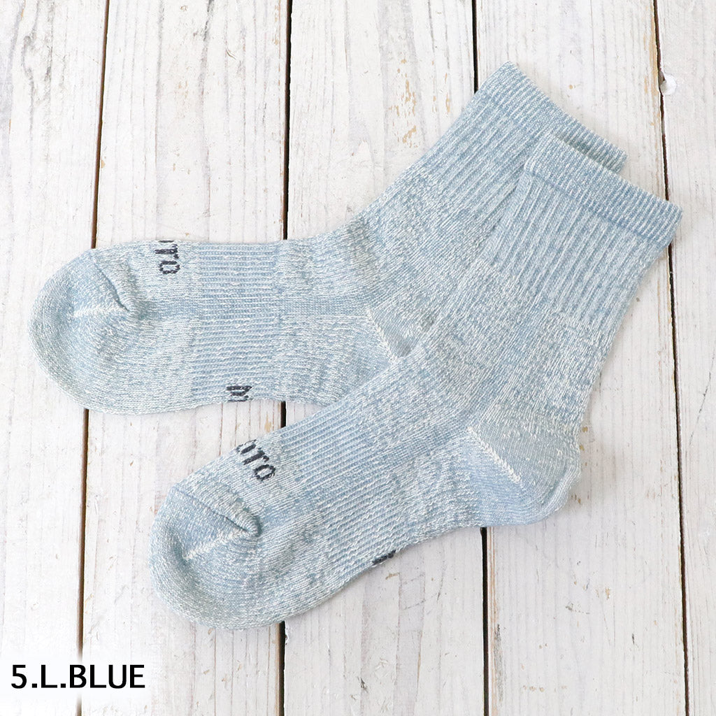 ROTOTO『DOUBLE FACE MID SOCKS “ORGANIC COTTON”』