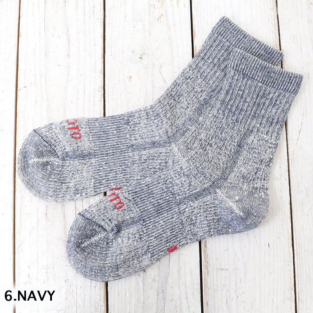 ROTOTO『DOUBLE FACE MID SOCKS “ORGANIC COTTON”』