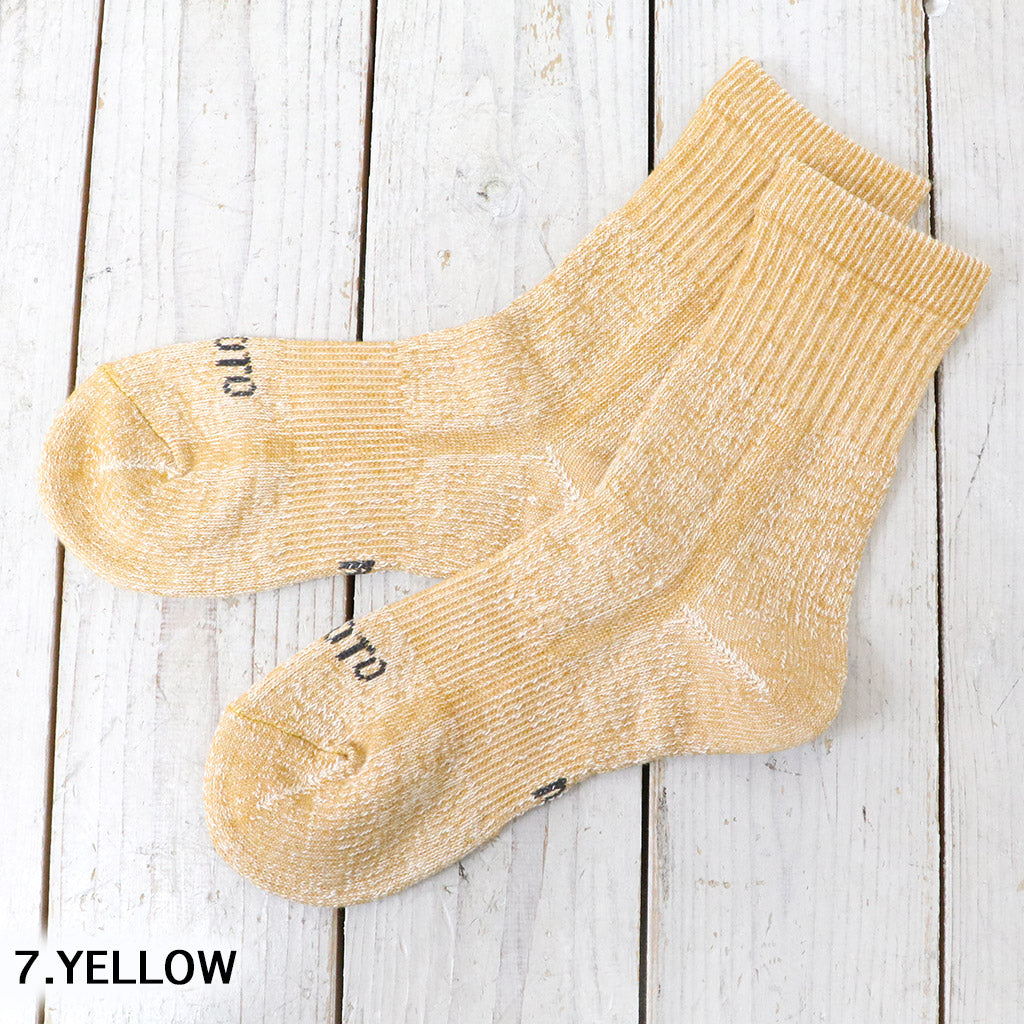 ROTOTO『DOUBLE FACE MID SOCKS “ORGANIC COTTON”』