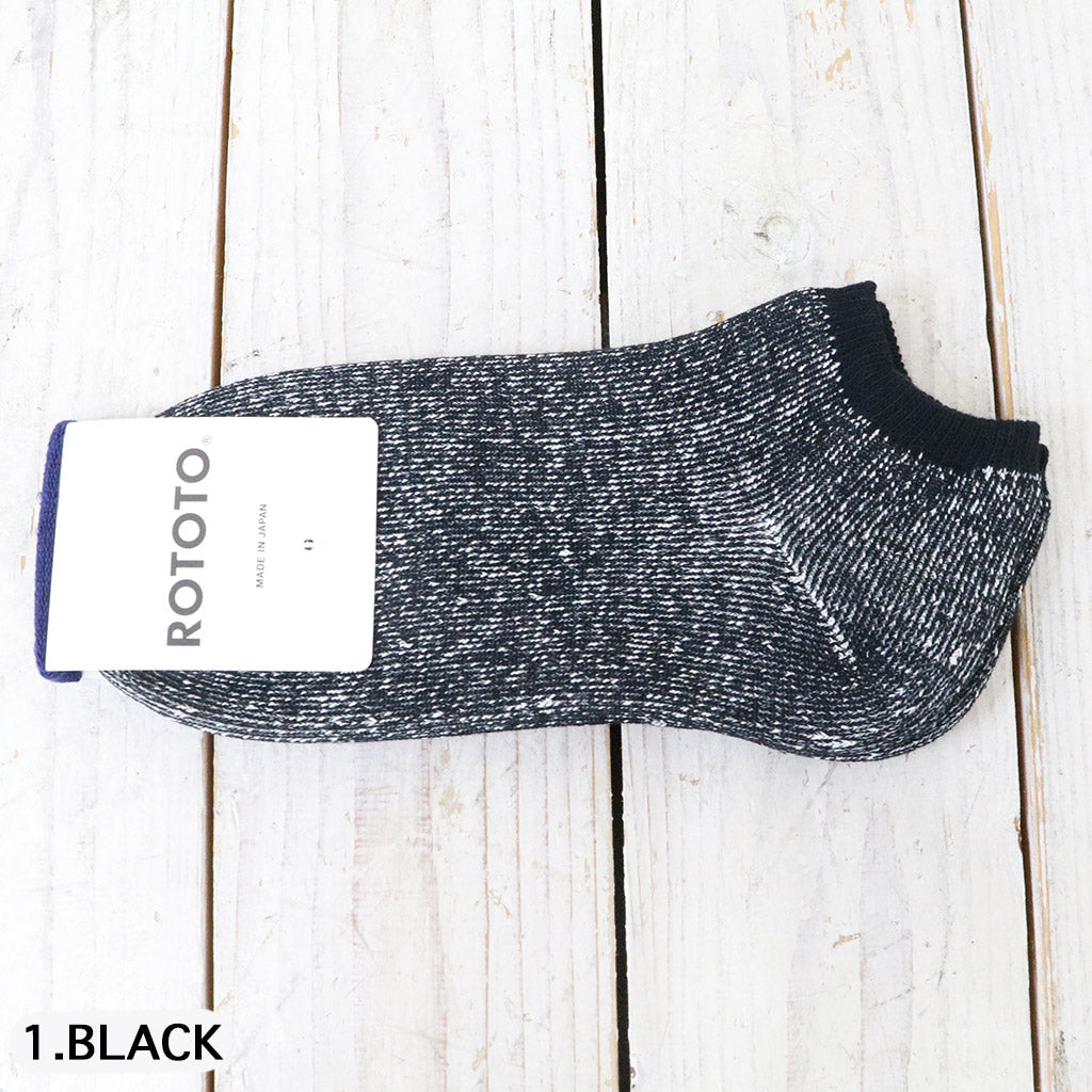ROTOTO『WASHI PILE SOCKS SHORT』