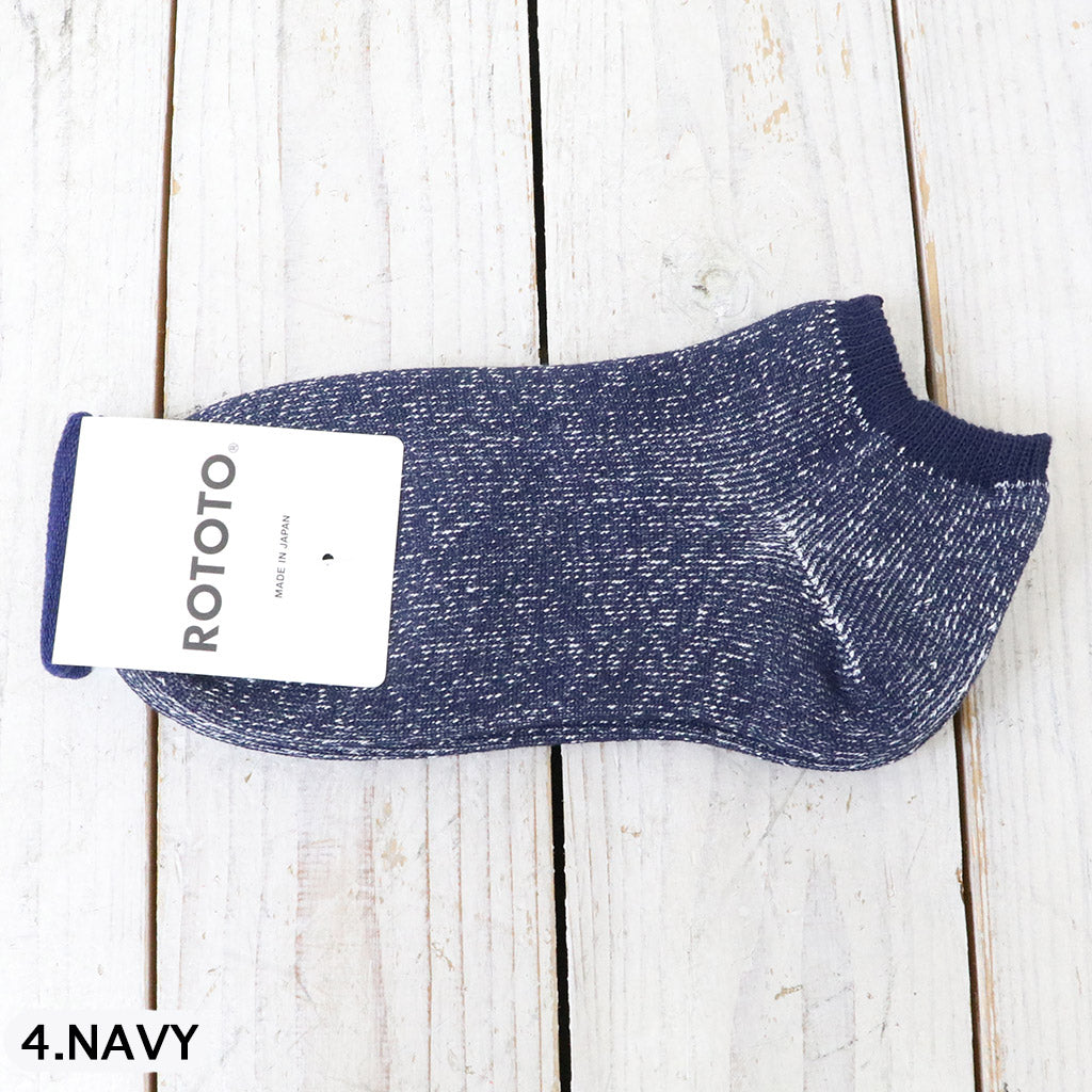 ROTOTO『WASHI PILE SOCKS SHORT』