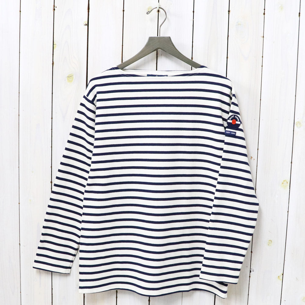 SAINT JAMES『OUESSANT PATCH』(ECRU/MARINE)