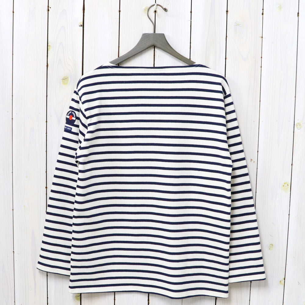 SAINT JAMES『OUESSANT PATCH』(ECRU/MARINE)