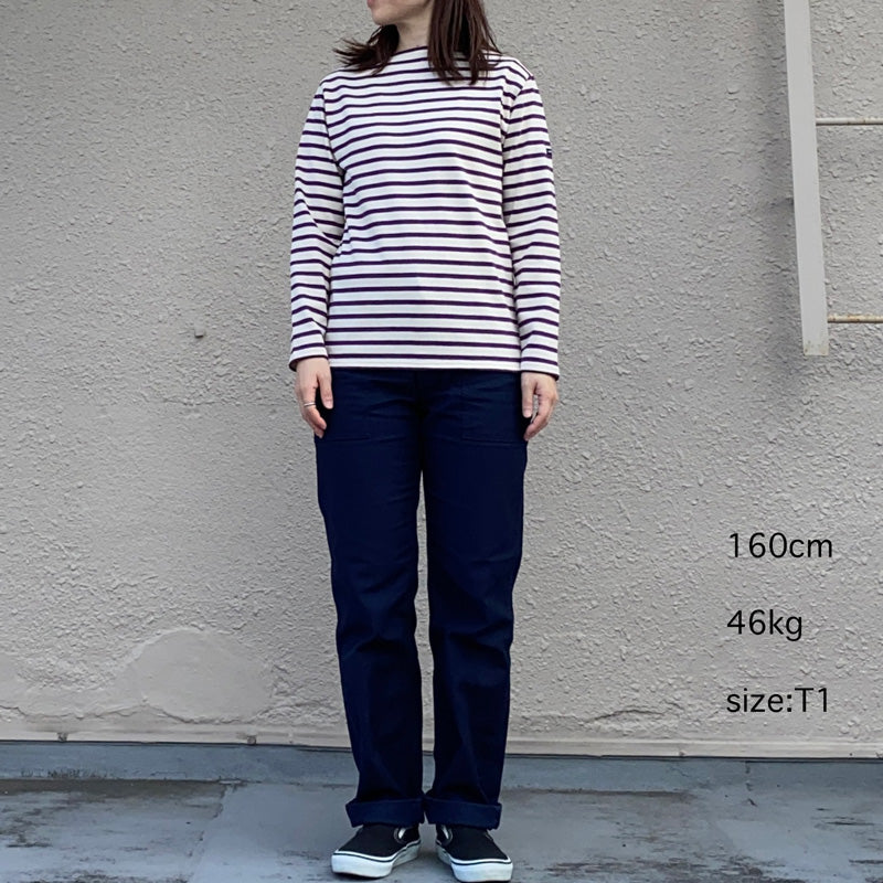SAINT JAMES『OUESSANT』(ECRU/IMPERIAL)