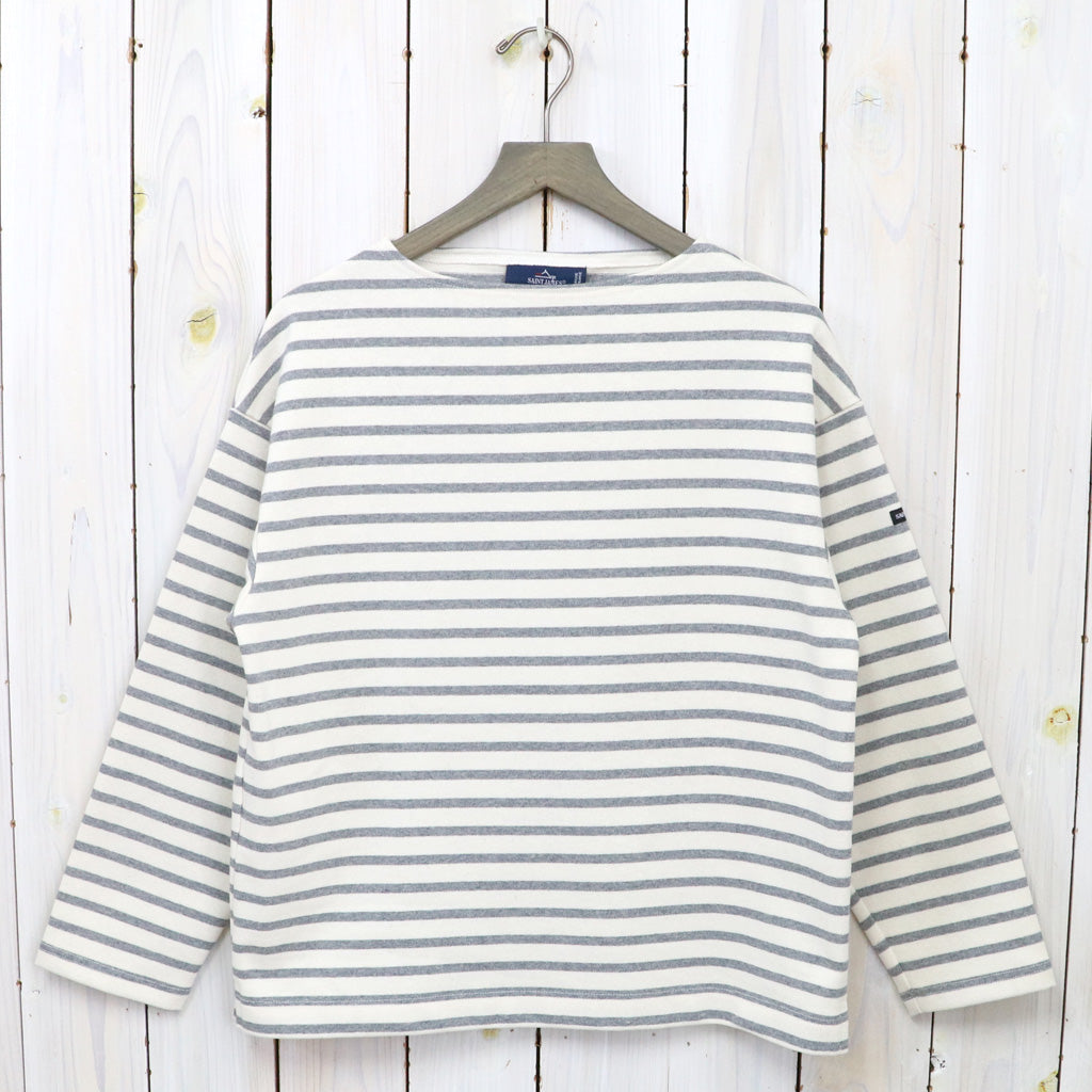 SAINT JAMES『OUESSANT LOOSE』(ECRU/GRIS)