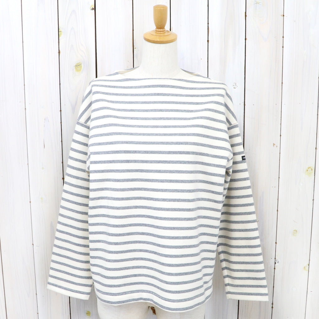 SAINT JAMES『OUESSANT LOOSE』(ECRU/GRIS)