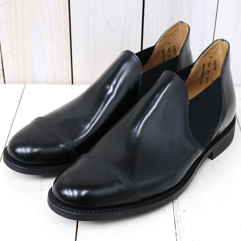 SANDERS『Military Cap Toe Short Chelsea』(Black) – Reggieshop