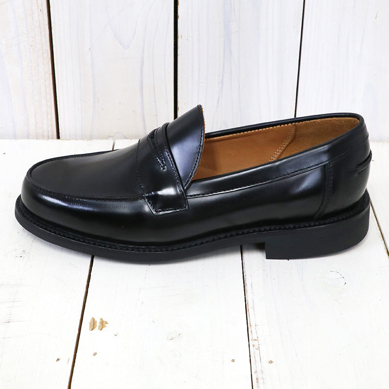 SANDERS『Butt Seam Loafer』(Black)
