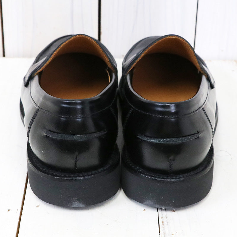 SANDERS『Butt Seam Loafer』(Black)