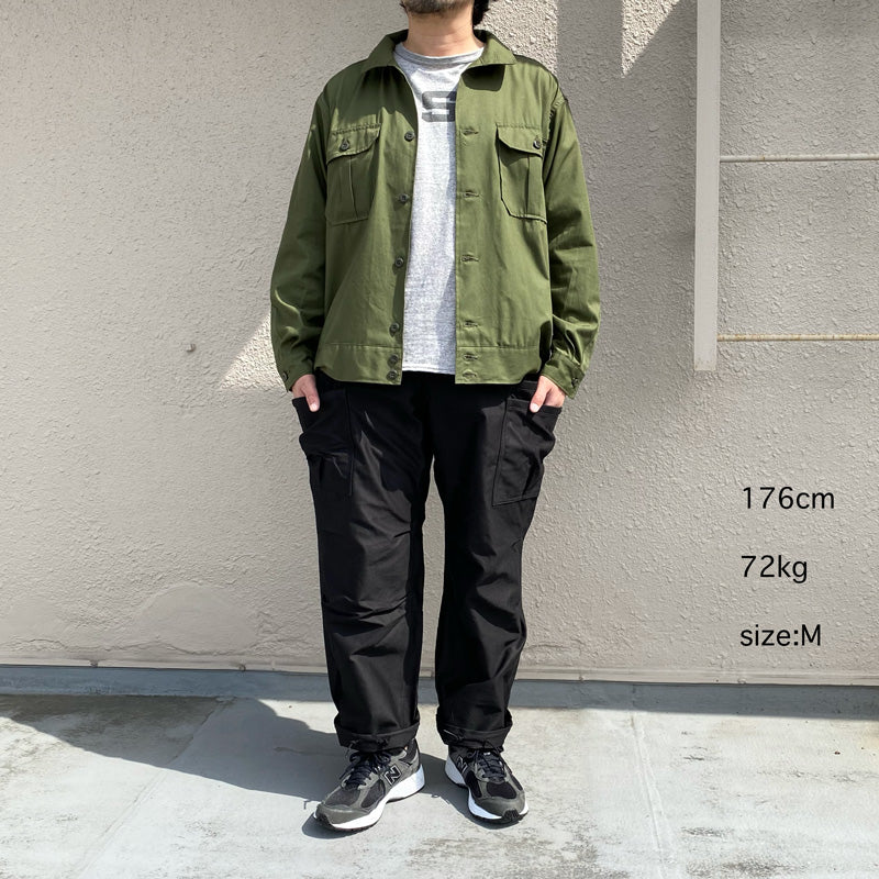 SASSAFRAS『BOTANICAL SCOUT JACKET(POPLIN)』(OLIVE)