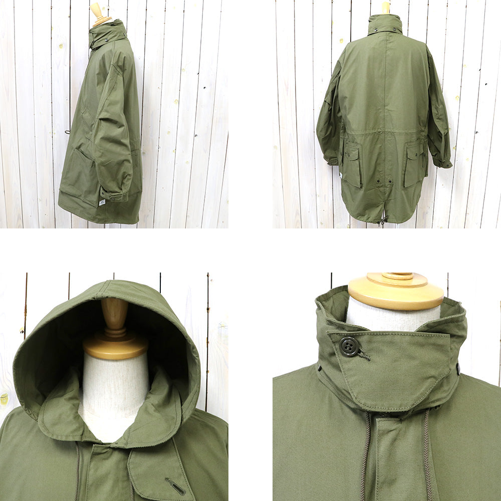 SASSAFRAS『DIGS CREW COAT(C/CORDURA NYLON OXFORD)』(OLIVE)