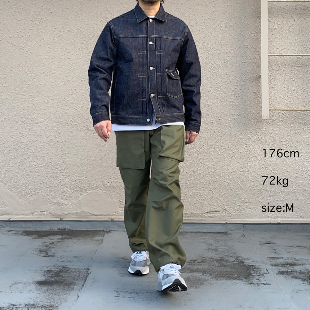 SASSAFRAS『GARDENER JACKET(14oz DENIM)』(INDIGO)