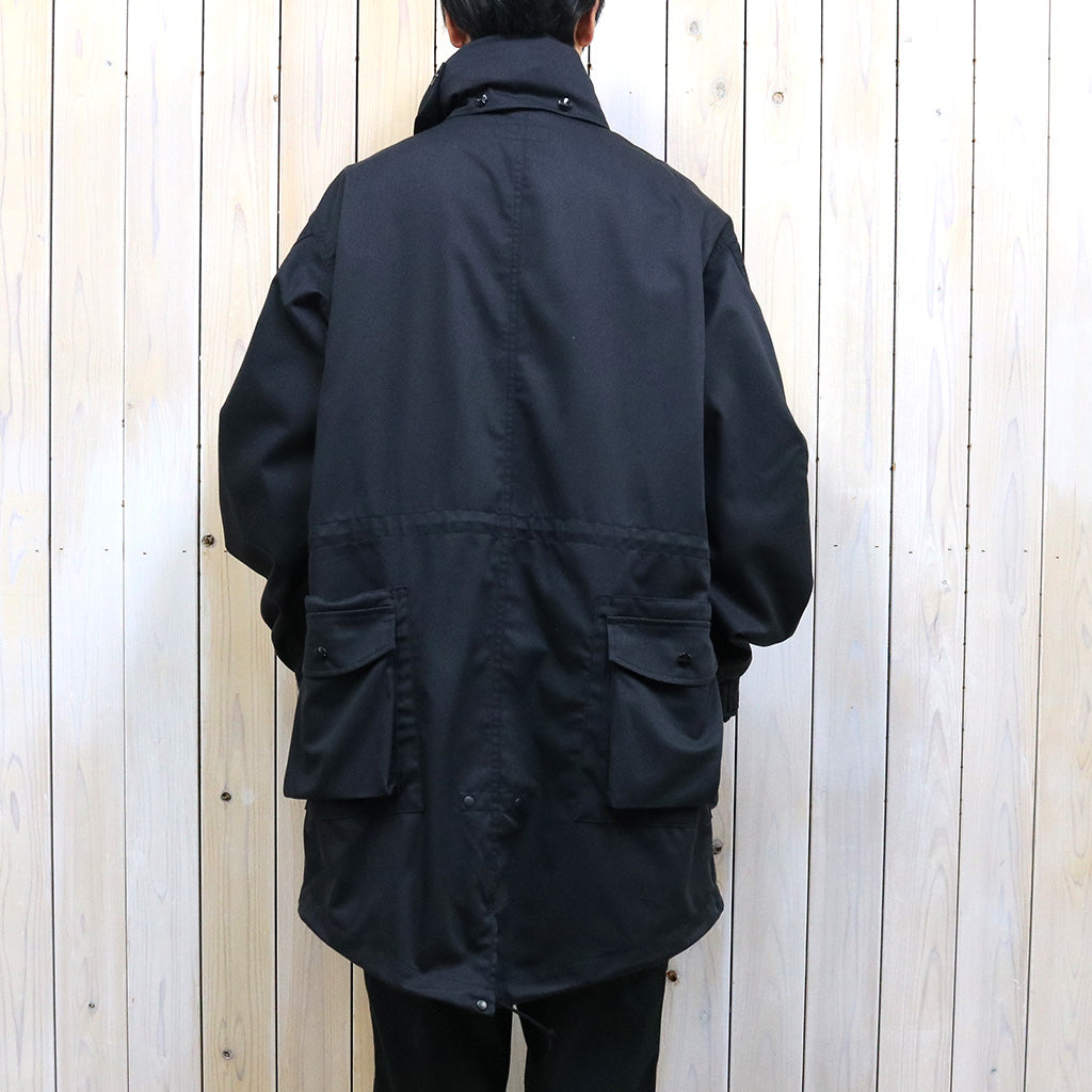 SASSAFRAS『DIGS CREW COAT(BRITISH TWILL)』(CHARCOAL) – Reggieshop