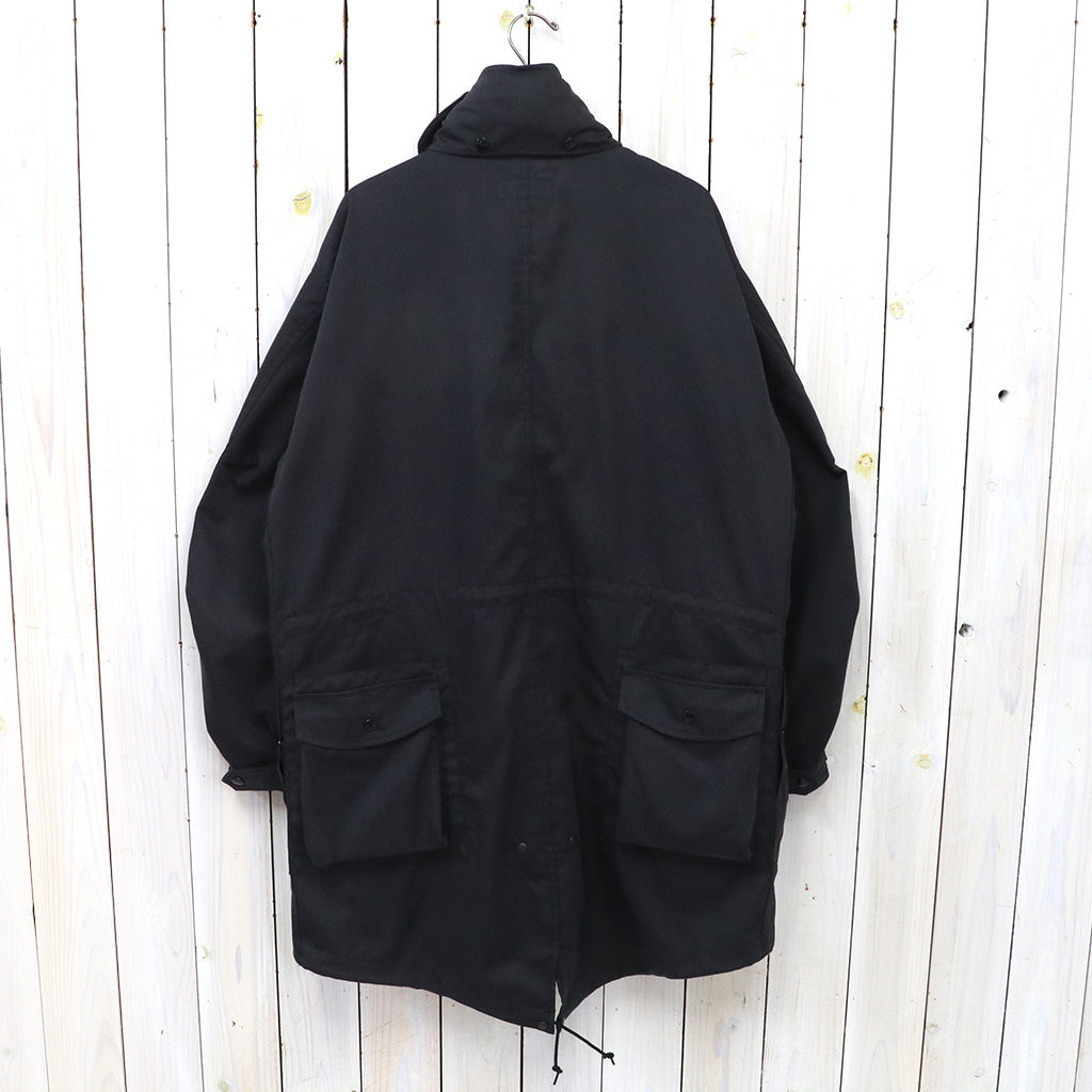 SASSAFRAS『DIGS CREW COAT(BRITISH TWILL)』(CHARCOAL)