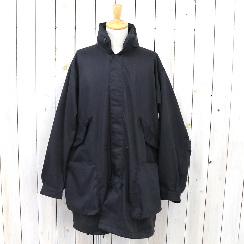 SASSAFRAS『DIGS CREW COAT(BRITISH TWILL)』(CHARCOAL)