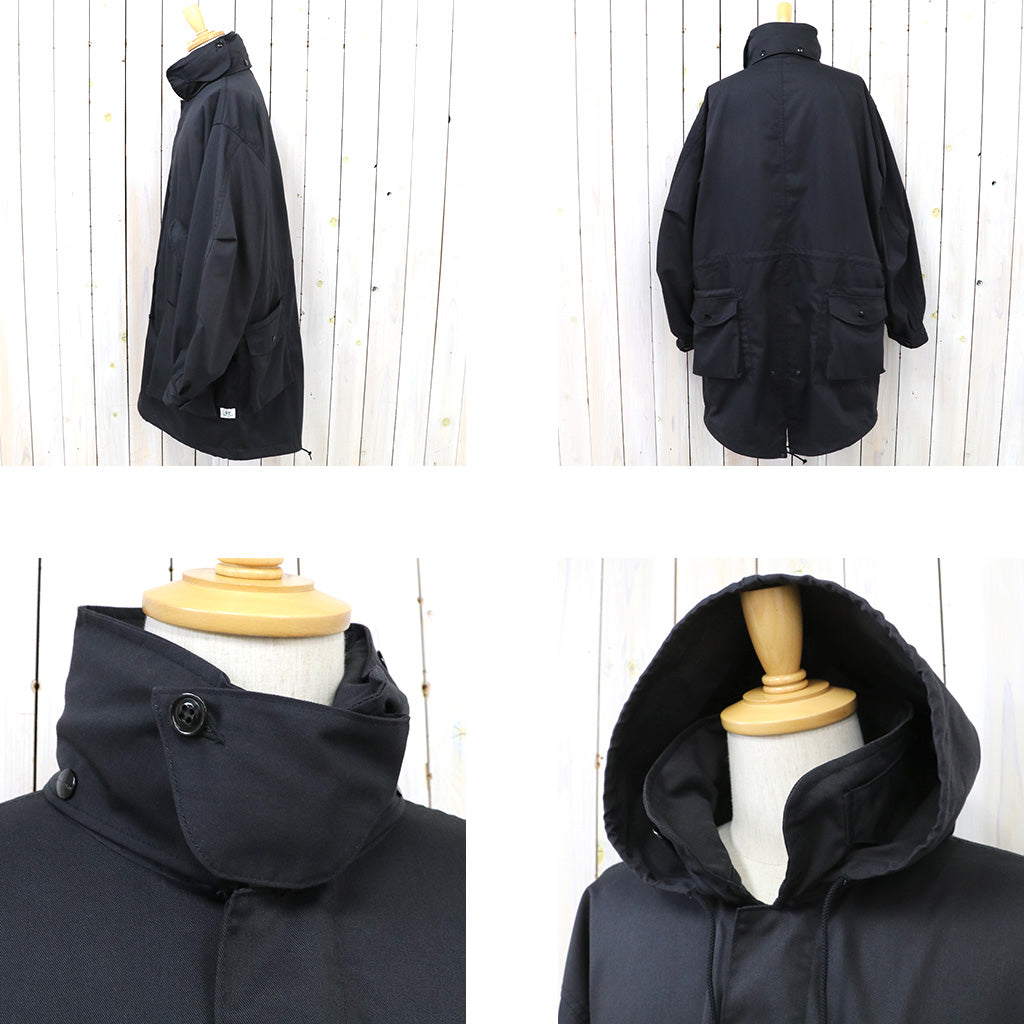 SASSAFRAS『DIGS CREW COAT(BRITISH TWILL)』(CHARCOAL)