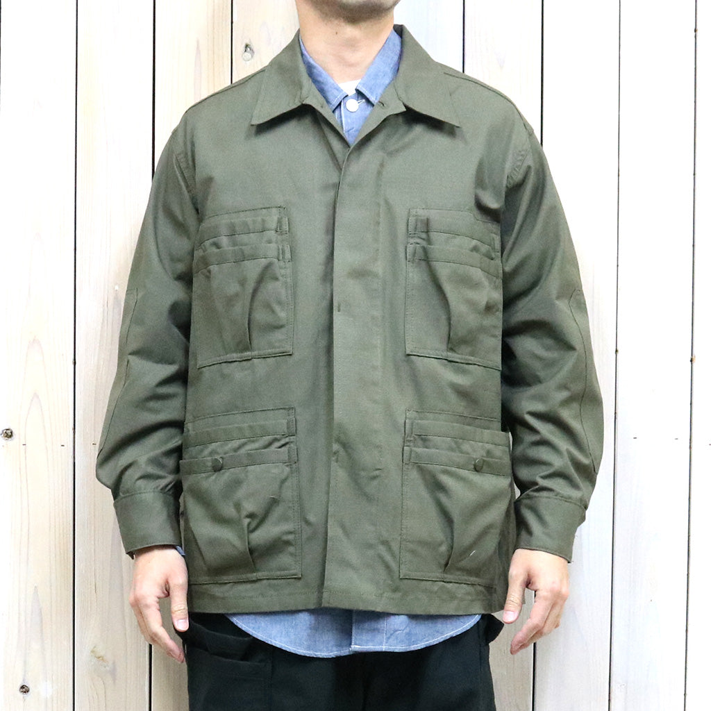 SASSAFRAS『OVERGROWN FATIGUE JACKET(RIPSTOP)』(OLIVE)