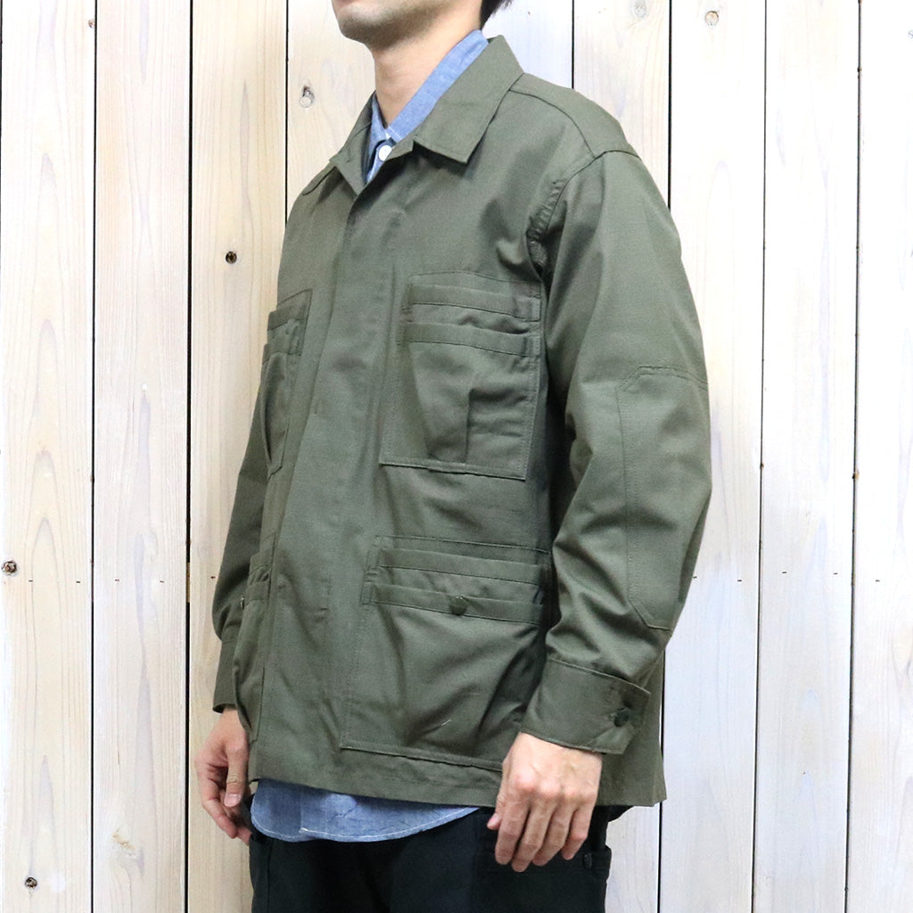 SASSAFRAS『OVERGROWN FATIGUE JACKET(RIPSTOP)』(OLIVE)