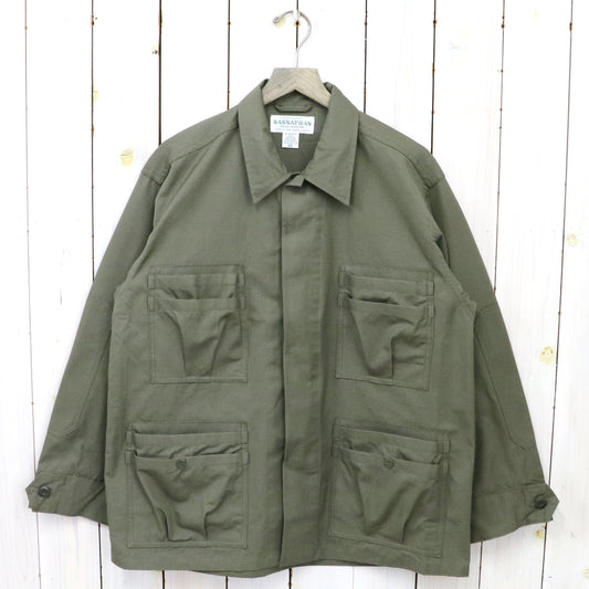 SASSAFRAS『OVERGROWN FATIGUE JACKET(RIPSTOP)』(OLIVE)