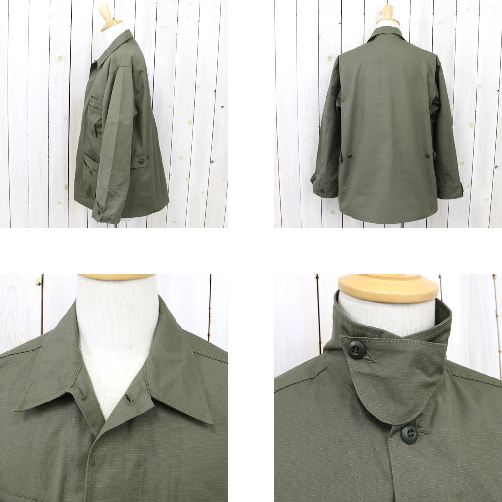 SASSAFRAS『OVERGROWN FATIGUE JACKET(RIPSTOP)』(OLIVE)