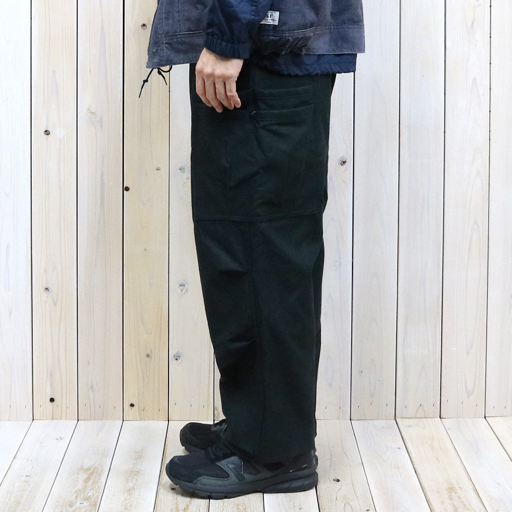 SASSAFRAS『OVERGROWN HIKER PANTS(BAFU CLOTH)』(NAVY)