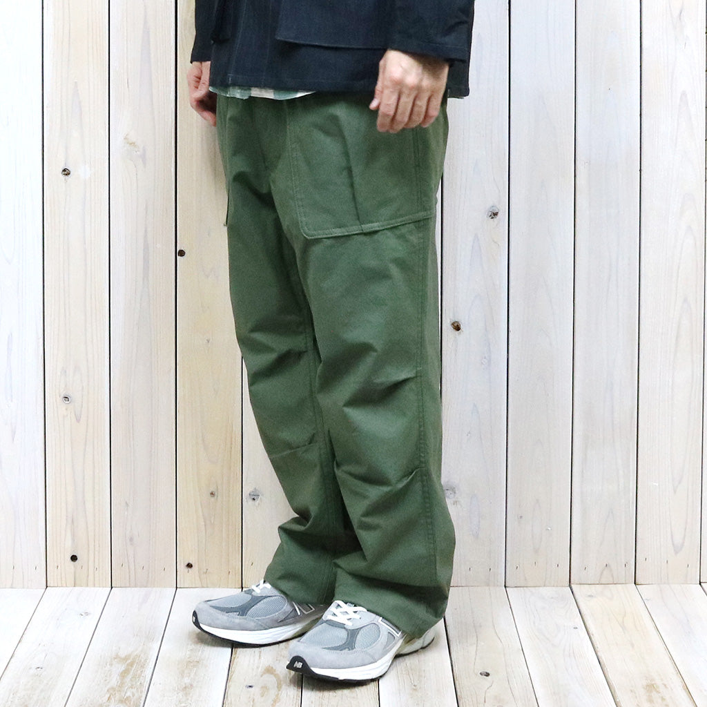 SASSAFRAS『OVERGROWN HIKER PANTS(BAFU CLOTH)』(OLIVE)