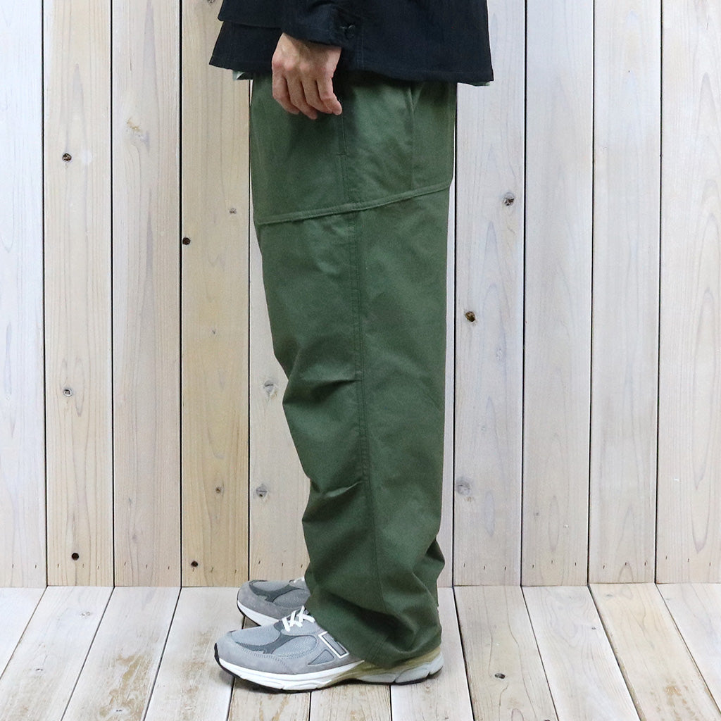 SASSAFRAS『OVERGROWN HIKER PANTS(BAFU CLOTH)』(OLIVE)