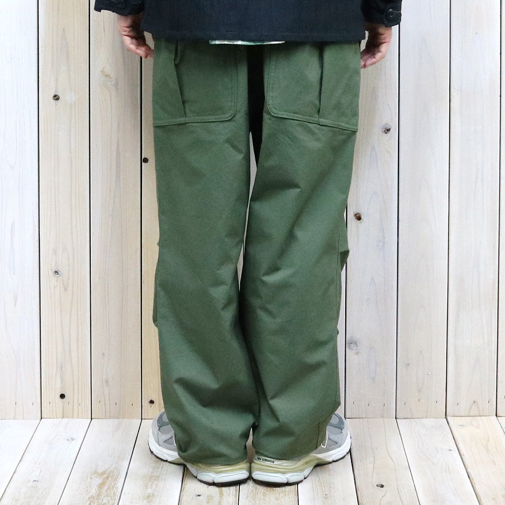 SASSAFRAS『OVERGROWN HIKER PANTS(BAFU CLOTH)』(OLIVE)