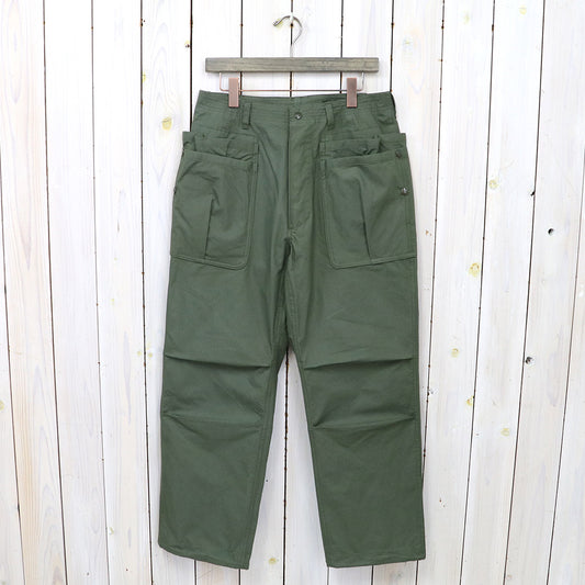 SASSAFRAS『OVERGROWN HIKER PANTS(BAFU CLOTH)』(OLIVE)