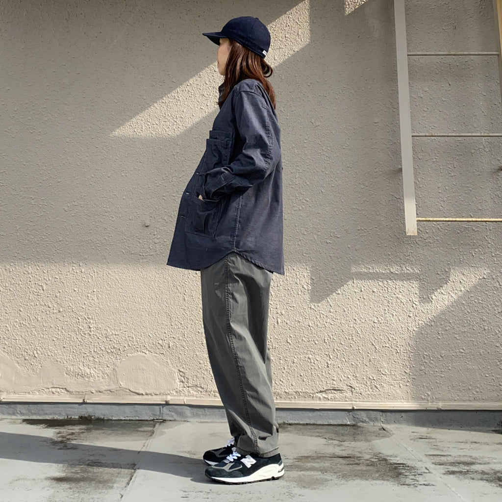 SASSAFRAS『OVERGROWN FATIGUE HALF(TC SUMMER CORD)』(GRAY)