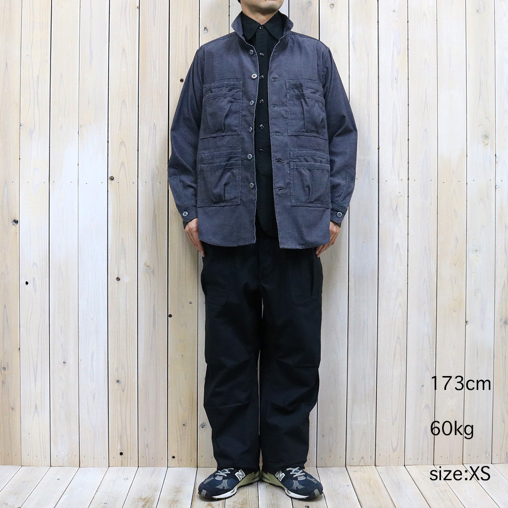 SASSAFRAS『OVERGROWN FATIGUE HALF(TC SUMMER CORD)』(GRAY)