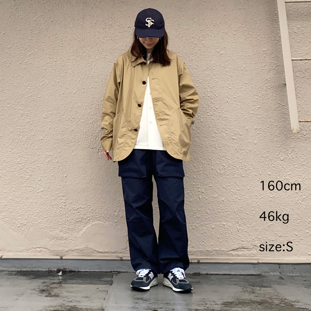 SASSAFRAS『D/C ARMOR PANTS(RIPSTOP)』(NAVY)