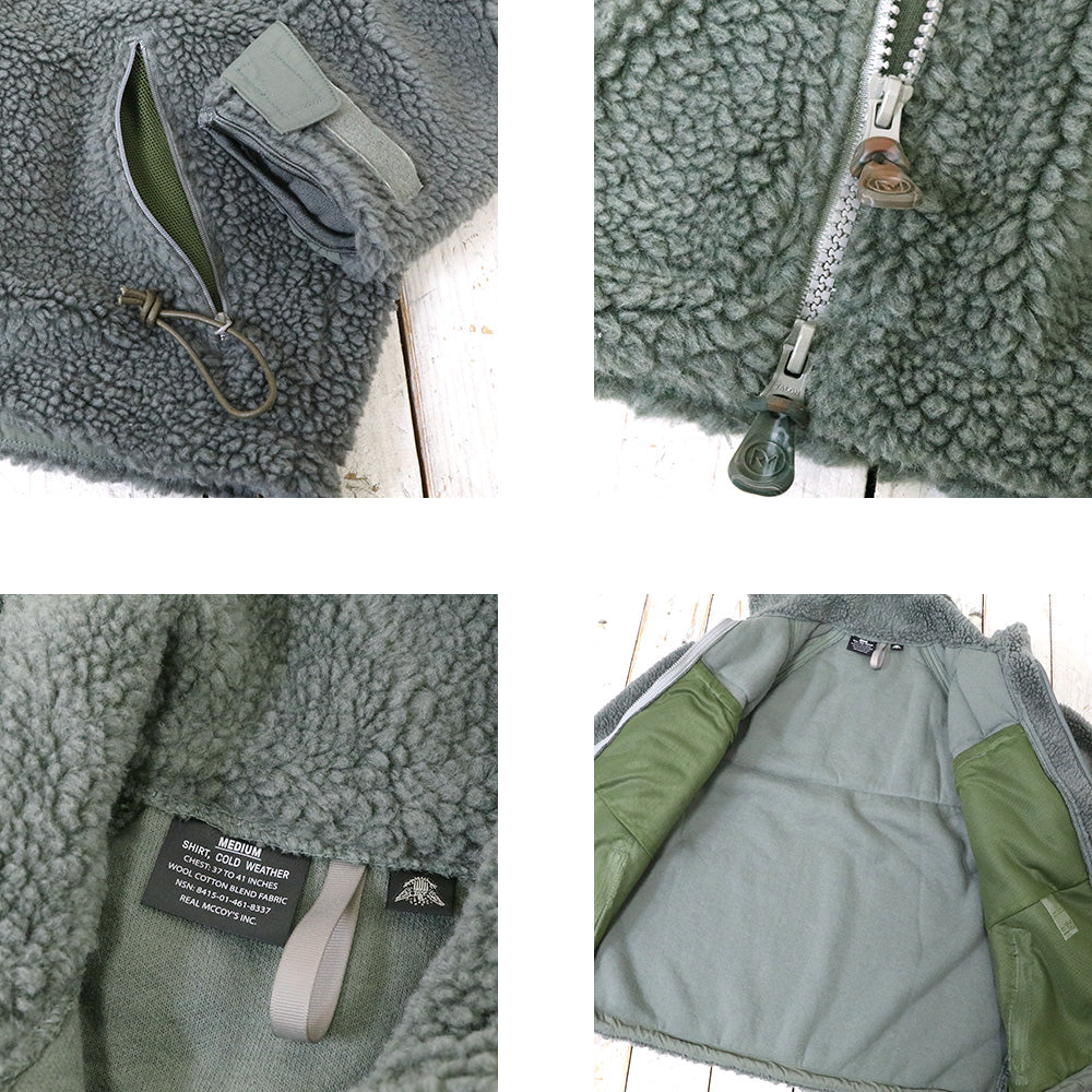 The REAL McCOY’S『SHIRT, COLD WEATHER, LEVEL 3』(S.GREEN)