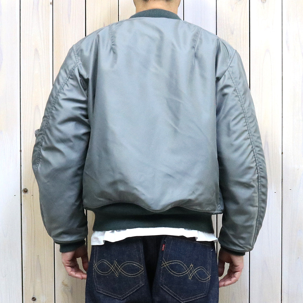 The REAL McCOY'S『TYPE MA-1 REAL McCOY MFG.CO.』(SILVER GRAY