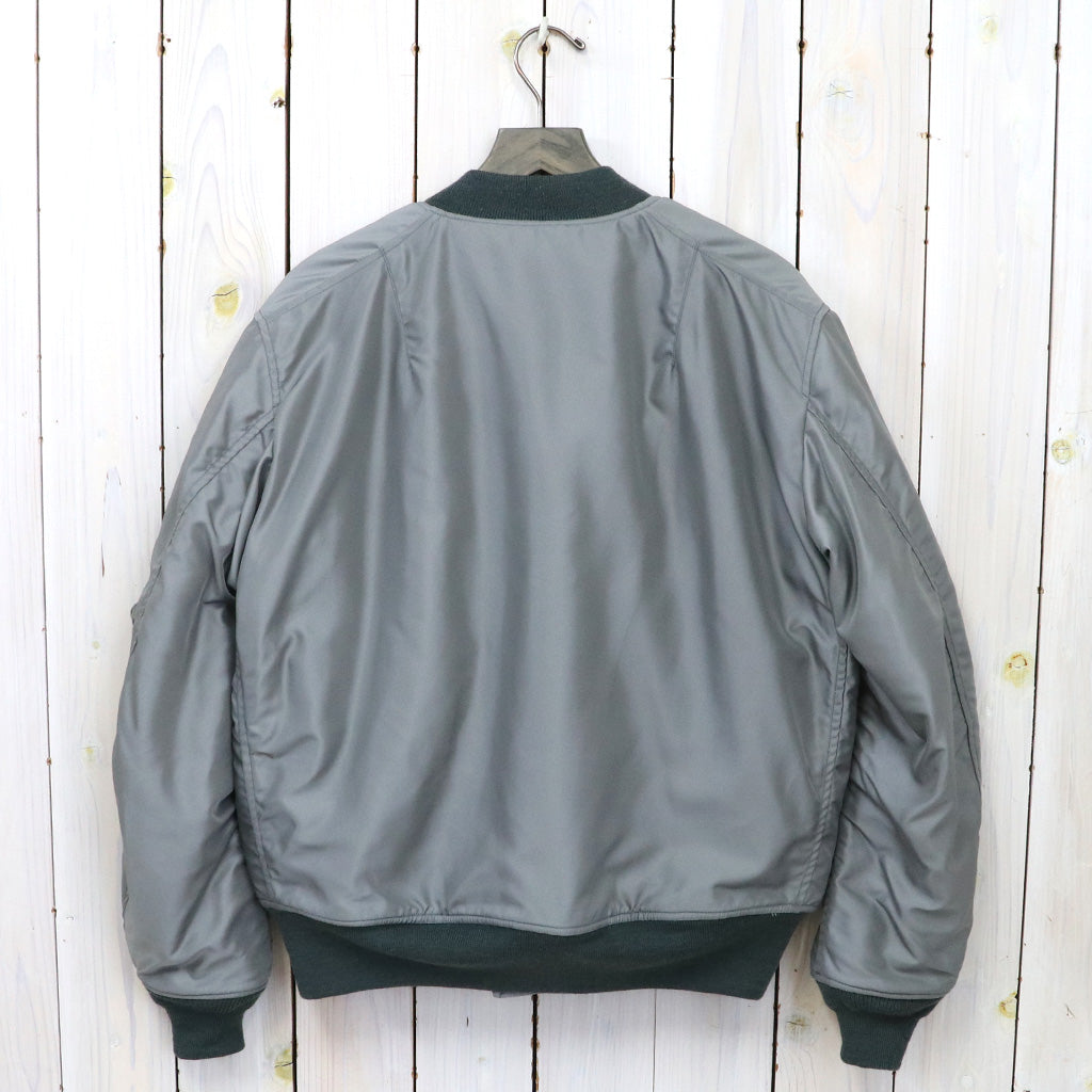 The REAL McCOY'S『TYPE MA-1 REAL McCOY MFG.CO.』(SILVER GRAY