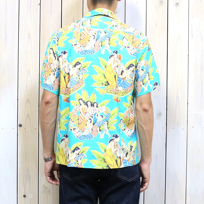 ANATOMICA HAWAIIAN SHIRTS SURFER BLUE M | www.phukettopteam.com